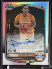 2025-26 Topps Bowman U Chrome DENIYA PRAWL Tennessee Refractor Auto 272/499