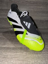 Adidas Predator League FT FG/MG Soccer Cleats JI1111 White Yellow Men s Sz 8.5