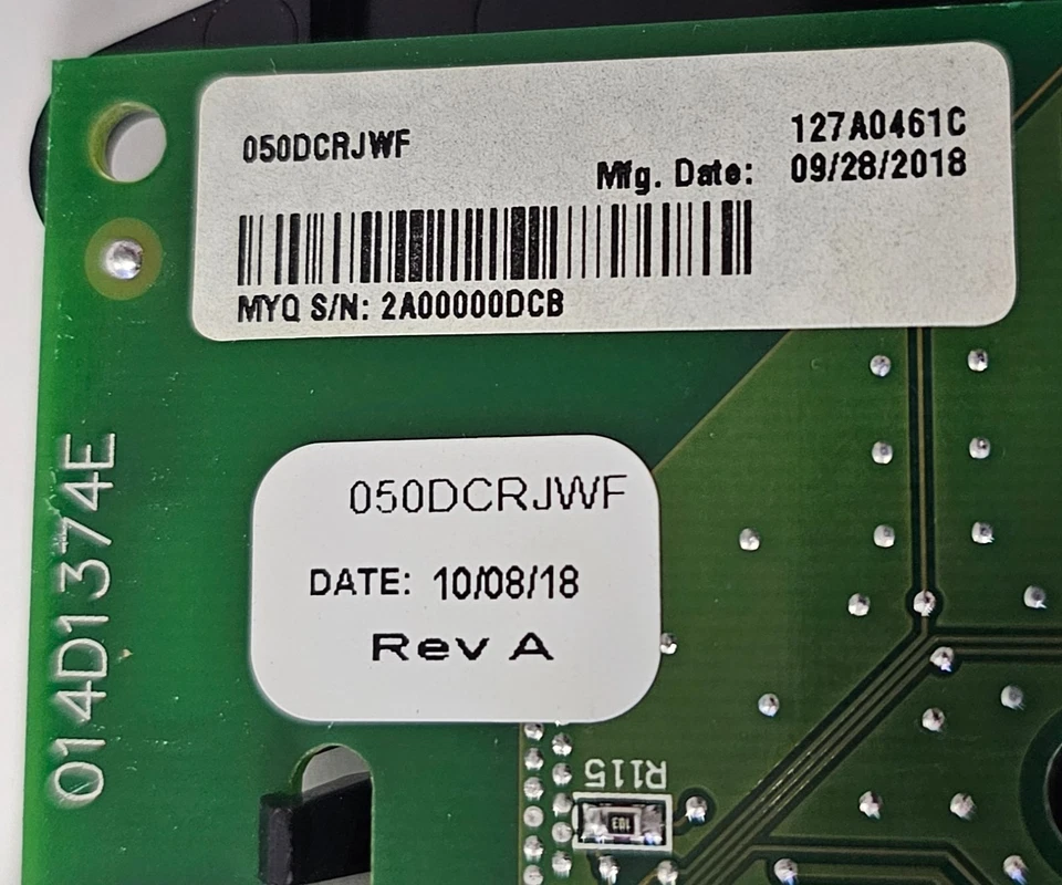 OEM Liftmaster 050DCRJL5 Receiver Logic Board DC WiFi RJO Security+ 2.0 Yellow - Image 3 of 4