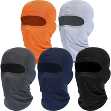 UPF 50+ Balaclava Ski Mask Motorcycle Helmet UV Protector Sun Hood for Men Women