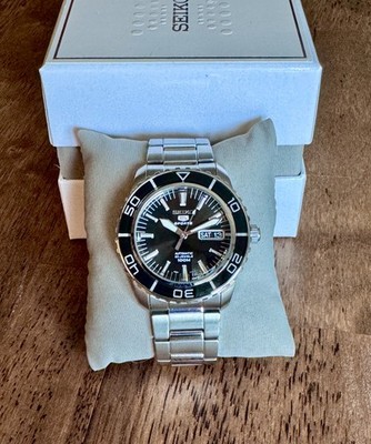Seiko 5 Sports Men's Black Watch - SNZH55 for sale online | eBay