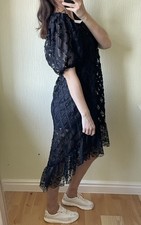 Zara Lace Dress Midi Boho size 12
