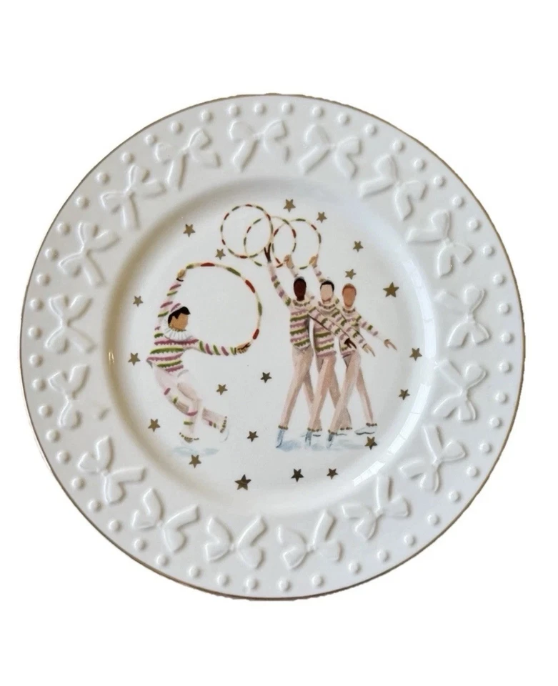 NOVO PRATO LATERAL DE SOBREMESA QUEBRA-NOZES DE NATAL BALÉ ANTHROPOLOGIE NYC BENGALAS DE DOCES - Imagem 2 de 4