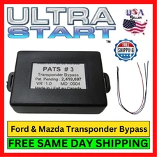 Ultrastart PATS#3 Transponder Bypass Module Ford Mazda Remote Start Kit Keyless
