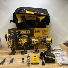 DEWALT 20V MAX Atomic 4 Tool Combo Kit - DCK486D2 (PRE-OWN)