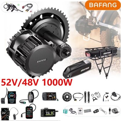 48V/52V1000W Bafang Mid Drive Motor Kit BBSHD Ebike Conversion Kits 68-120mm US