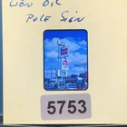 Vintage 35mm Slide Lion Oil Monsanto Gas Station Pole Sign Americana 1960s 1970s