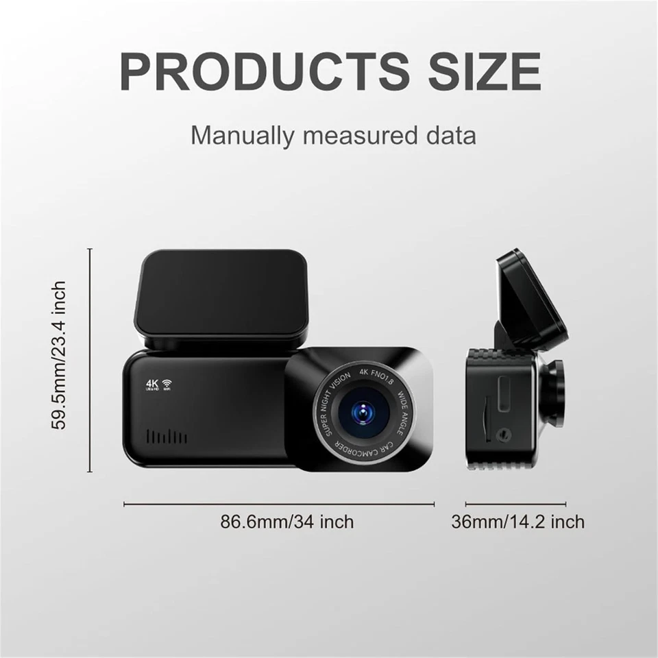 Osmo Dashcam Pro 2 Original - Neues & verbessertes Modell 2025 - Bild 4 von 4