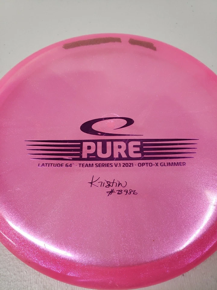 RARE Latitude 64 Kristin Tattar 2021 Team Series V.1 Opto-X Glimmer Pure - 173 g - Image 2 of 4