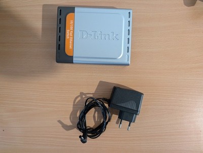 D-LINK DES1005D/E FAST ETHERNET SWITCH Standalone 5xRJ45 schwarz unmanaged DES-1