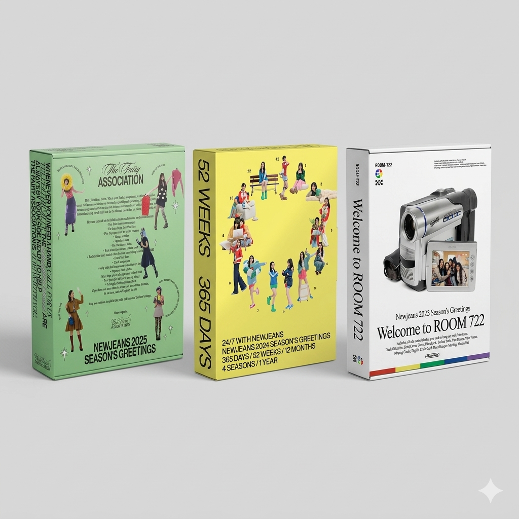 NewJeans 2023/2024/2025 SEASON'S GREETINGS KPOP Goods | eBay