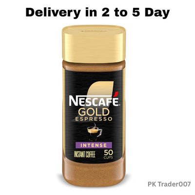 NESCAFÉ Gold Espresso Intense, Instant Coffee, 3.5 oz, Free Shipping...