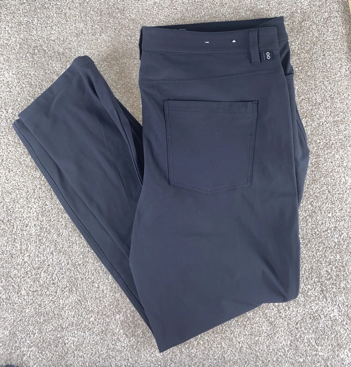 Linearflex LFX-1234 Mens 38X30 Navy Straight Fit Infinity Pants Performance