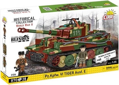 COBI TOYS #3124 Pz.Kpfw. VI Tiger Ausf. E Tank - Brand New!