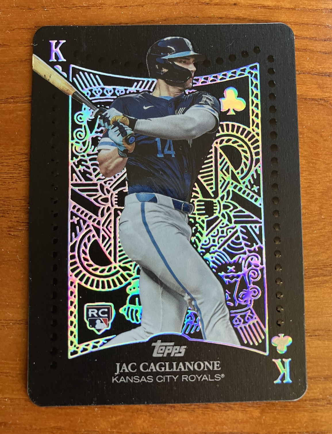 Jac Caglianone RC AK-15 All Kings Insert SSP KC Royals 2026 Topps Series 1