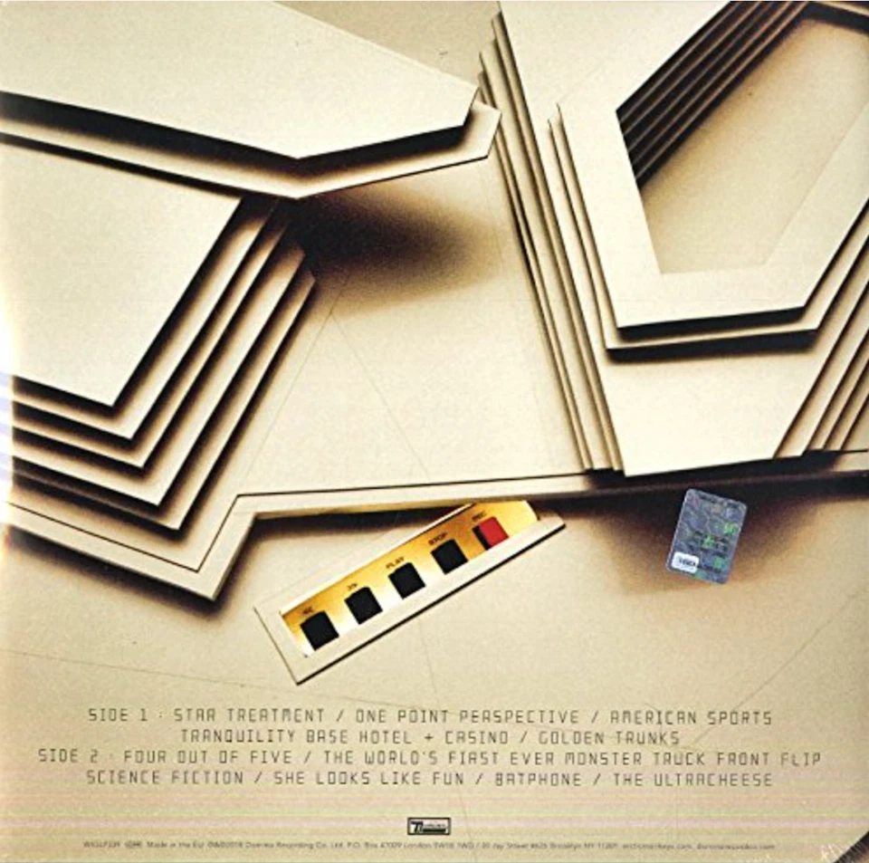 Arctic Monkeys - Tranquility Base - Hotel & Casino 180GR Clear Vinyl LP + 16 NEW - Bild 2 von 2