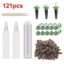 121Pcs Seed Pod Kit for Aerogarden, Hydroponics Garden Accessories for Hydrop US 0.16 per gallon
