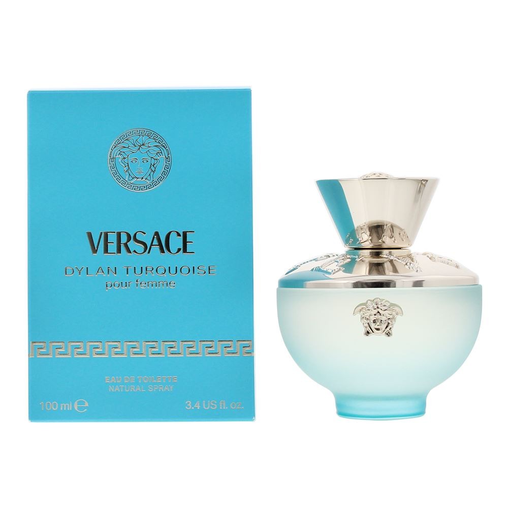 Versace Dylan Turquoise Pour Femme Eau De Toilette For Women 100 Ml - Image 2