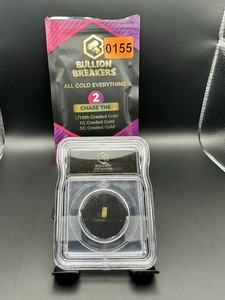 ICG Bullion Breakers 1 Grain .999 Fine Gold Bar Genuine Collectible 🔥