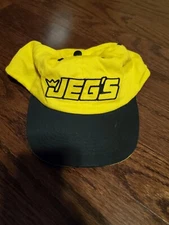 Jegs Yellow Adjustable Hat Cap Bg