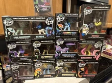 My Little Pony Funko Vinyl Lot 14 Spike Discord Applejack, Mcintosh Rarity +