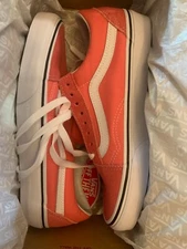 Vans Old Skool Strawberry Pink/White Sneakers Skate VN0A38G1GY7 Men's Sz 6.5