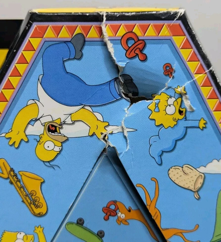 Rompecabezas Mega Brands Triazzle Los Simpson Difícil de Encontrar Raro 2007 - NUEVO  Foto 2 de 4