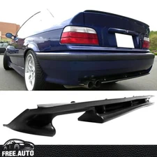 Fits 92-98 BMW E36 Rear Bumper Lip Diffuser Valance OE M3 Style Splitter - PU
