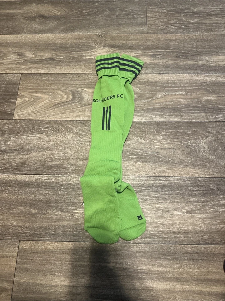 Calcetines de fútbol Adidas para hombre MLS Formotion Extreme Seattle Sounders FC nuevos #D Foto 2 de 2