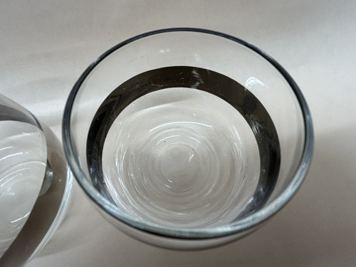 Women's Army Corps WW2  25th Anniversary 1967 Roly Poly Bar Glasses Set of 2 - Picture 8 of 9