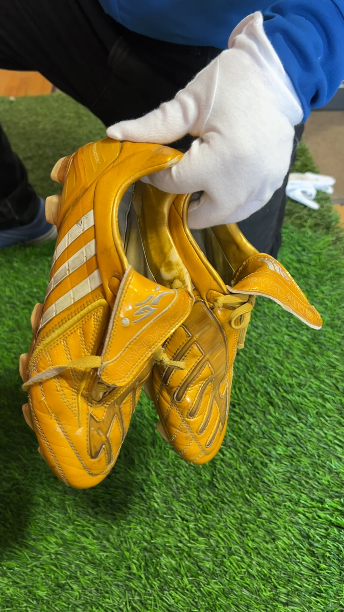 adidas プレデター ジャパンゴールド ベッカム adidas プレデター ジダン×ベッカム 復刻モデルが追加‼️ - 0014