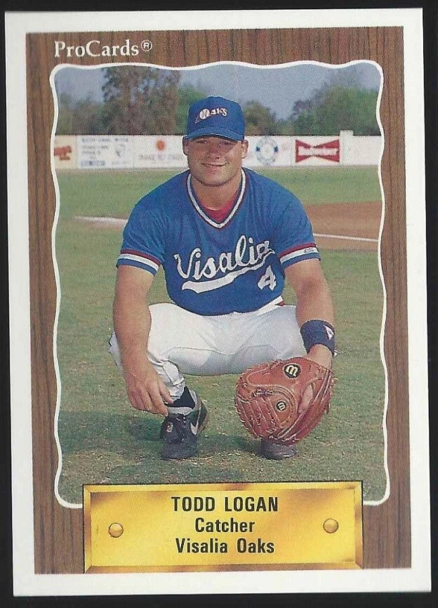 1988 1989 1990 1991 Visalia Oaks Minor League Baseball card  - PICK - Image 3 of 4