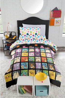 Kanto Favorites Twin Bed in a Bag Set 64 X 86 Multi Color Twin Bedding
