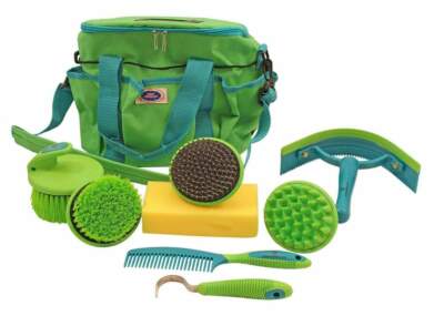 Derby Originals Premium Comfort 9 Item Horse Stable Grooming Kit / Set