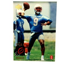 Steve McNair 1995 Upper Deck Rookie Card #3 NFL Houston Oilers . rookie card picture
