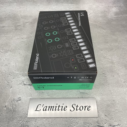 Roland S-1 Tweak Synth Compact Polyphonic Synthesizer Module Japan S1 Black Rare - Picture 14 of 20