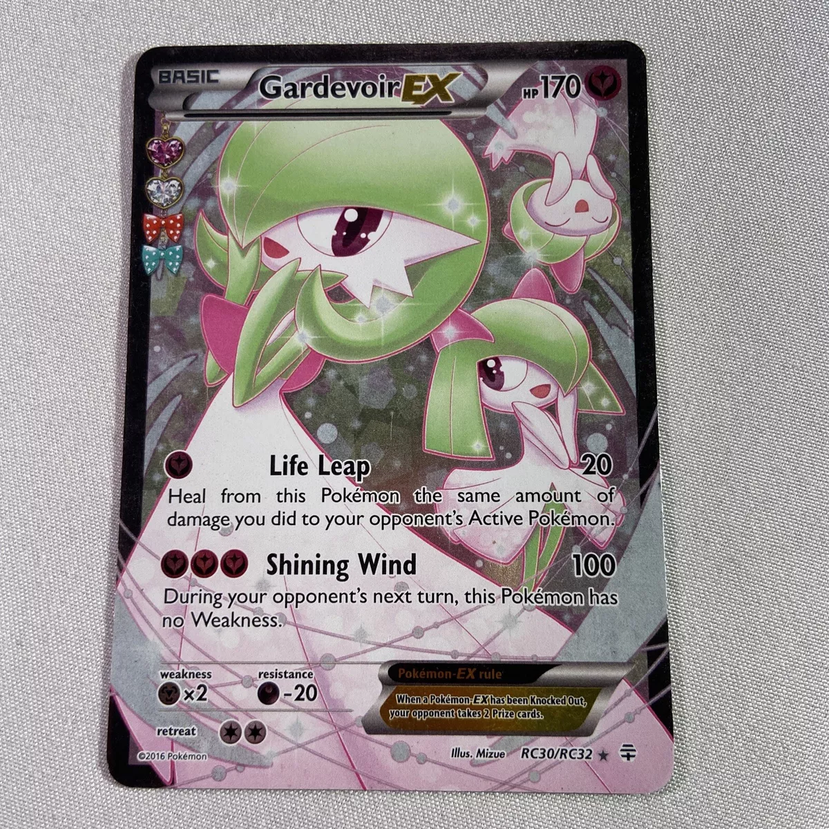 Gardevoir EX Full Art - RC30/RC32 - Generations: Radiant