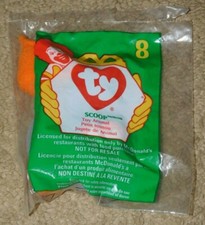 1998 MCDONALD'S TY BEANIE BABY SCOOP THE PELICAN 8 New - Sealed 