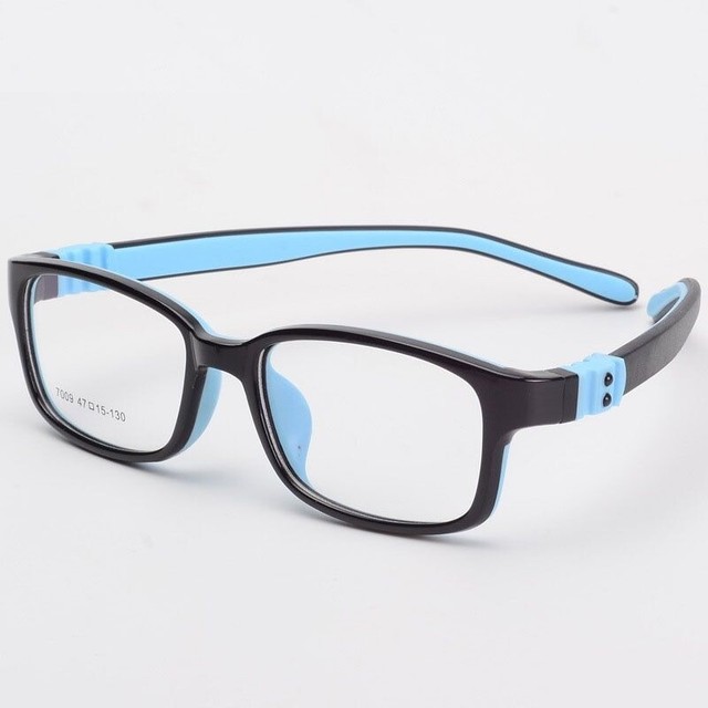 Kids Silicone Eyeglasses Flexible Protective Rubber Spectacle Frame Eye