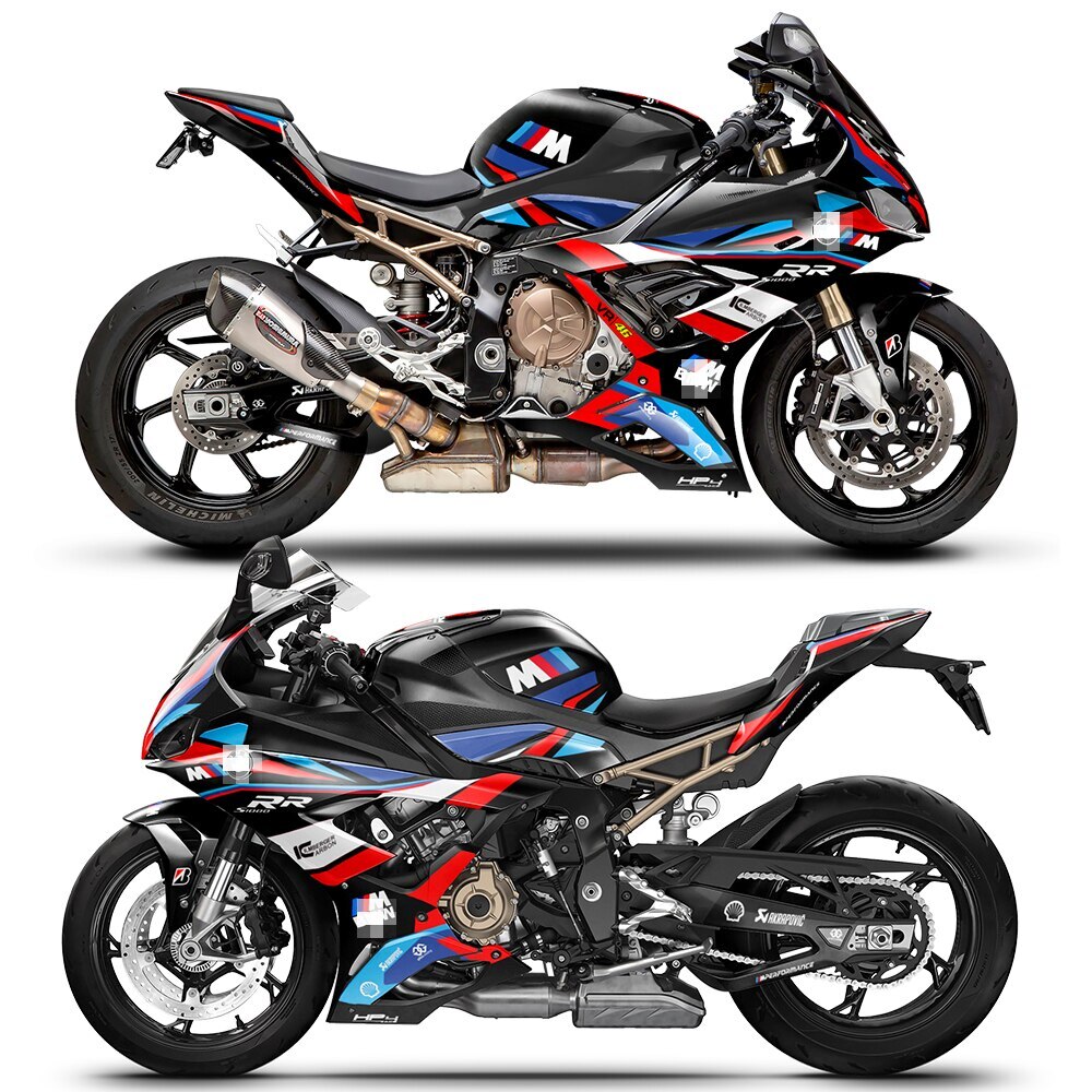 For BMW S1000RR M1000RR 2019-2022 Full Fairing Body Decal Sticker