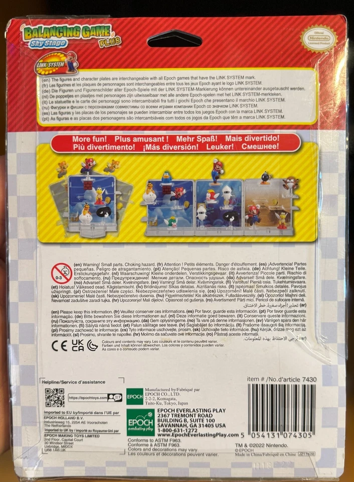 Nuevo Juego de Equilibrio Super Mario Plus: Sky Stage Foto 2 de 2