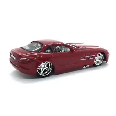 1/64 マイスト レッカー車 Mercedes SLR McLaren Maisto Playerz Luxury Mercedes Benz SLR McLaren Car Red Diecast 1