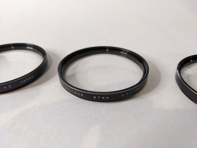 Kit De Filtres Soligor 52mm Vintage +1 +2 +3 - étui Inclus - Occasion En Bon état (Japon)