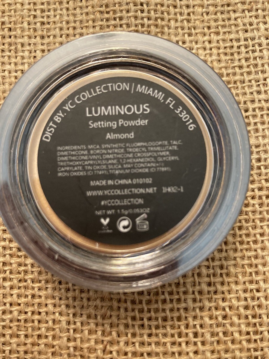 フェイスパウダー Yc YC Collection Luminous Setting Powder - ALMOND - Travel