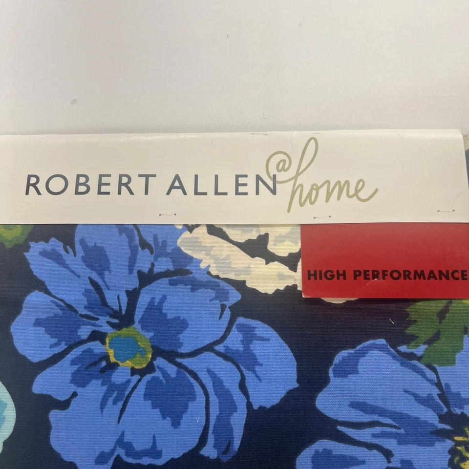 Robert Allen @ Home 2 Piece High Performance ￼ Floral  15 1/2 x 15 1/2” Fabric S - Image 2 of 4