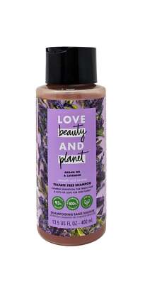 Love Beauty and Planet Argan Oil & Lavender Sulfate Free Shampoo 13.5 oz