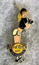 HARD ROCK CAFE SAN FRANCISCO SEXY BLONDE BASEBALL GIRL ALL STAR GAME PIN # 38583