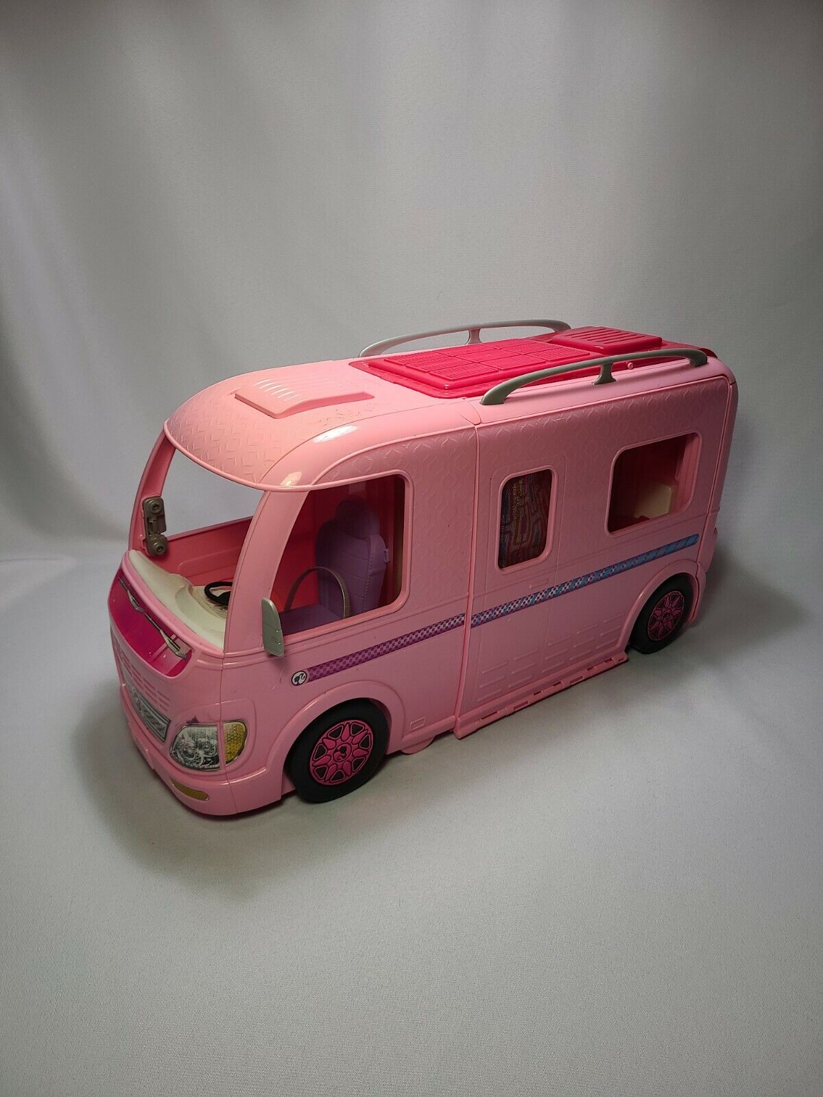 2016 Mattel Barbie Playset Expandable Bus Dream Camper Motorhome Dedication Bargain sale