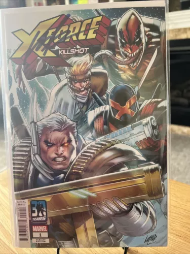 X-Force Killshot Anniversary Special #1 Liefeld Signed Variant  Gorgeous