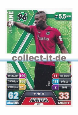 Match Attax Extra 14/15 - 462 - Salif SANÉ